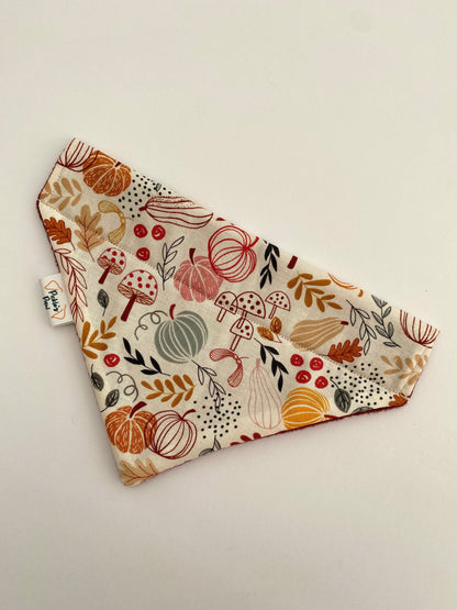 Autumn Forest Floor Dog Bandana Dog Bandanas - PicklesPaw