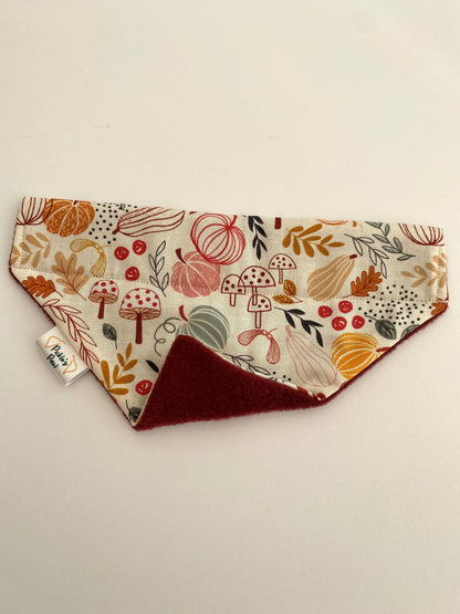 Autumn Forest Floor Dog Bandana Dog Bandanas - PicklesPaw