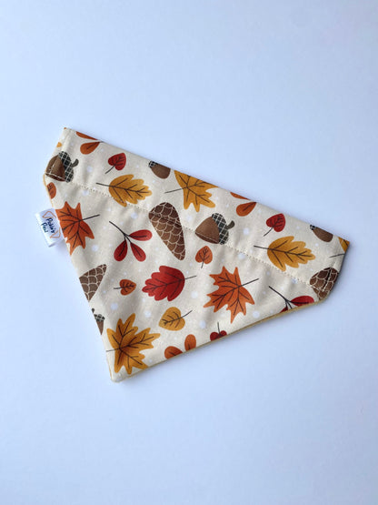 Autumn Forest Walk Dog Bandana Dog Bandanas - PicklesPaw