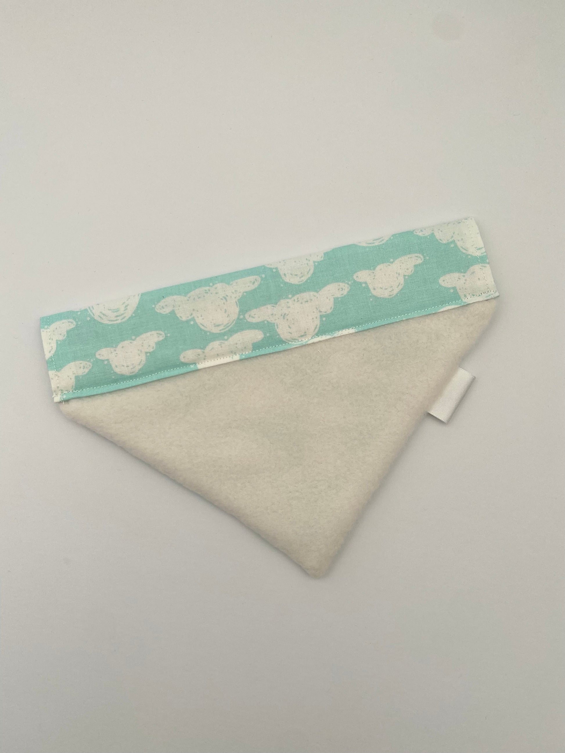 Blue Sky & Clouds Dog Bandana Dog Bandanas - PicklesPaw