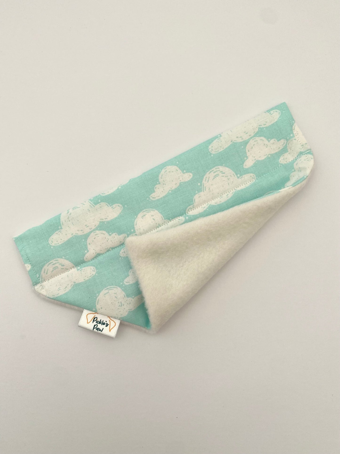 Blue Sky & Clouds Dog Bandana Dog Bandanas - PicklesPaw