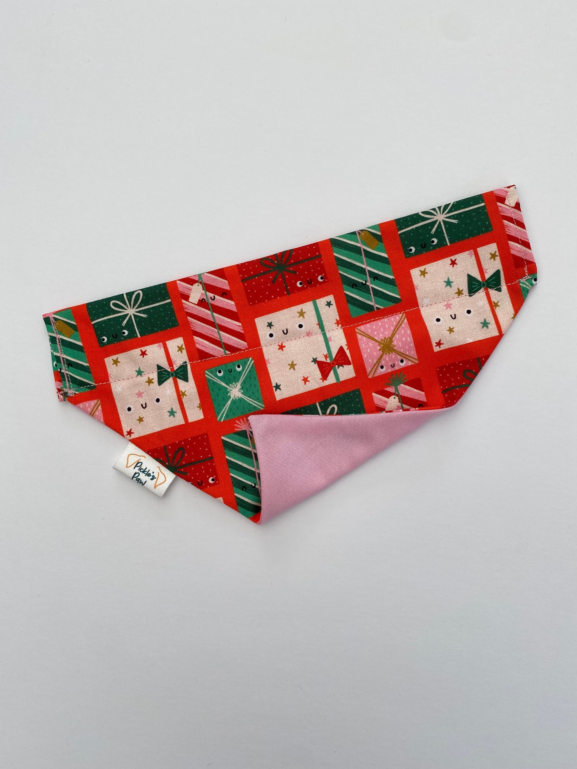 Christmas Presents Dog Bandana Dog Bandanas - PicklesPaw