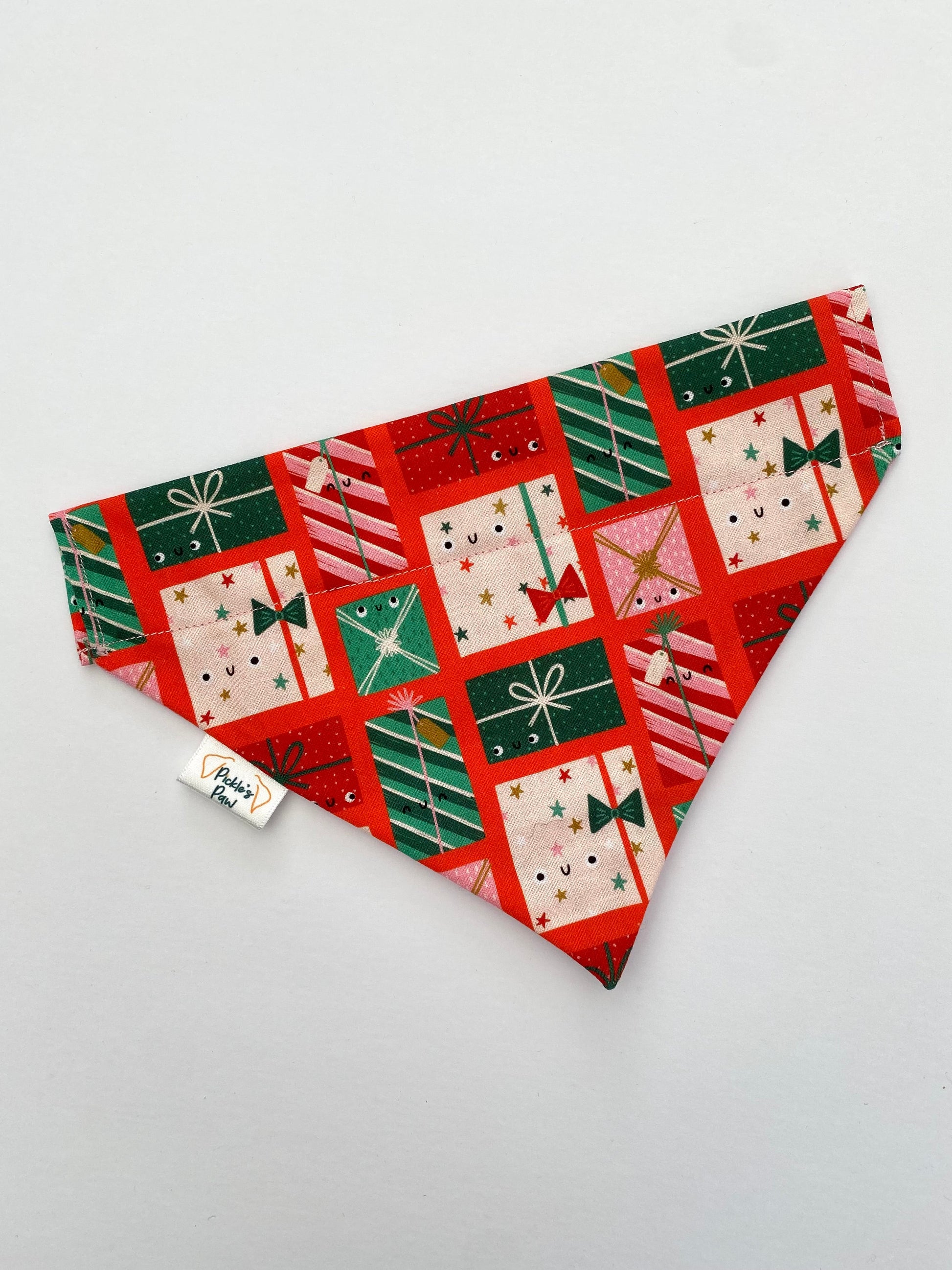 Christmas Presents Dog Bandana Dog Bandanas - PicklesPaw