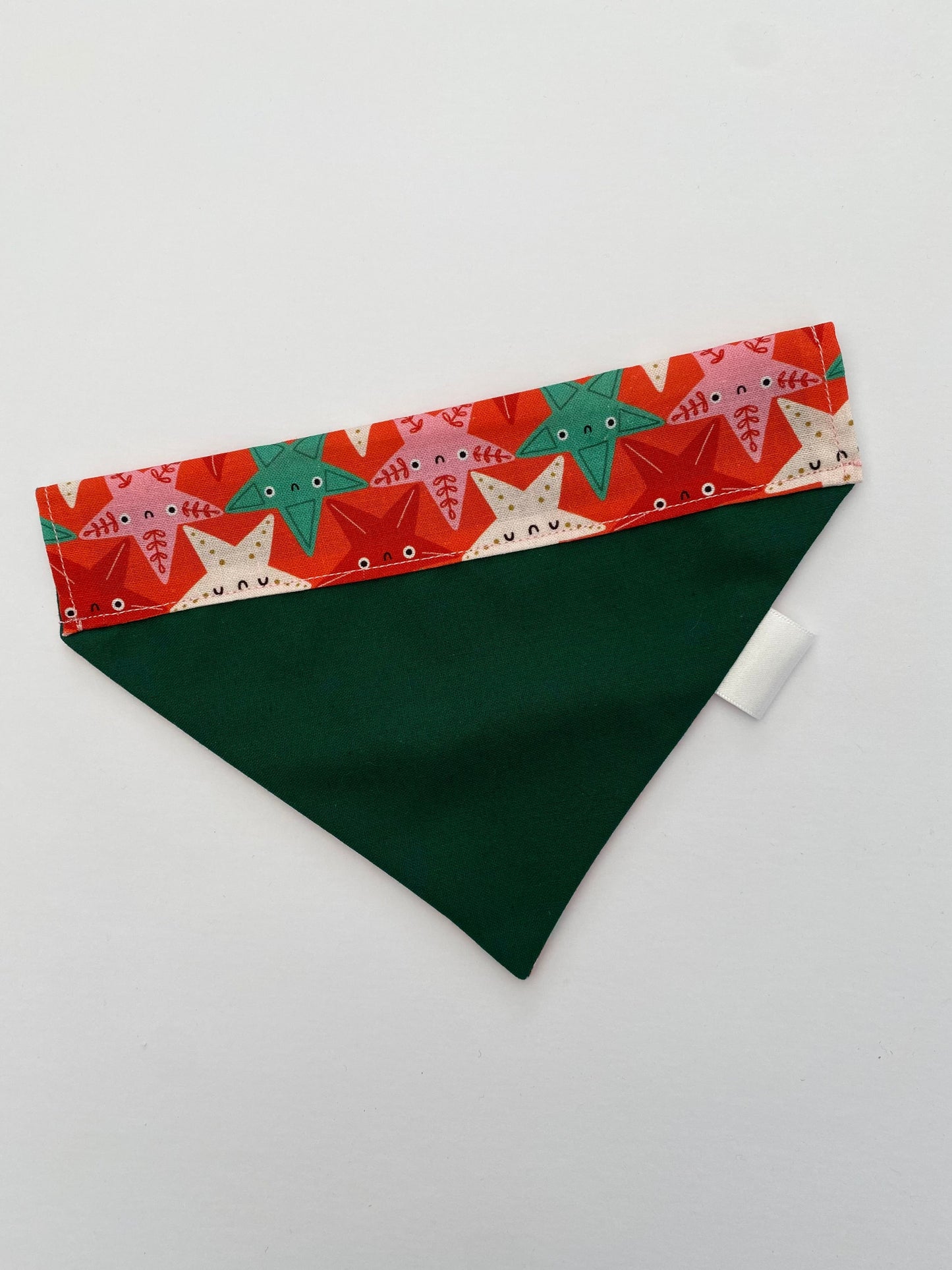 Christmas Stars Dog Bandana Dog Bandanas - PicklesPaw