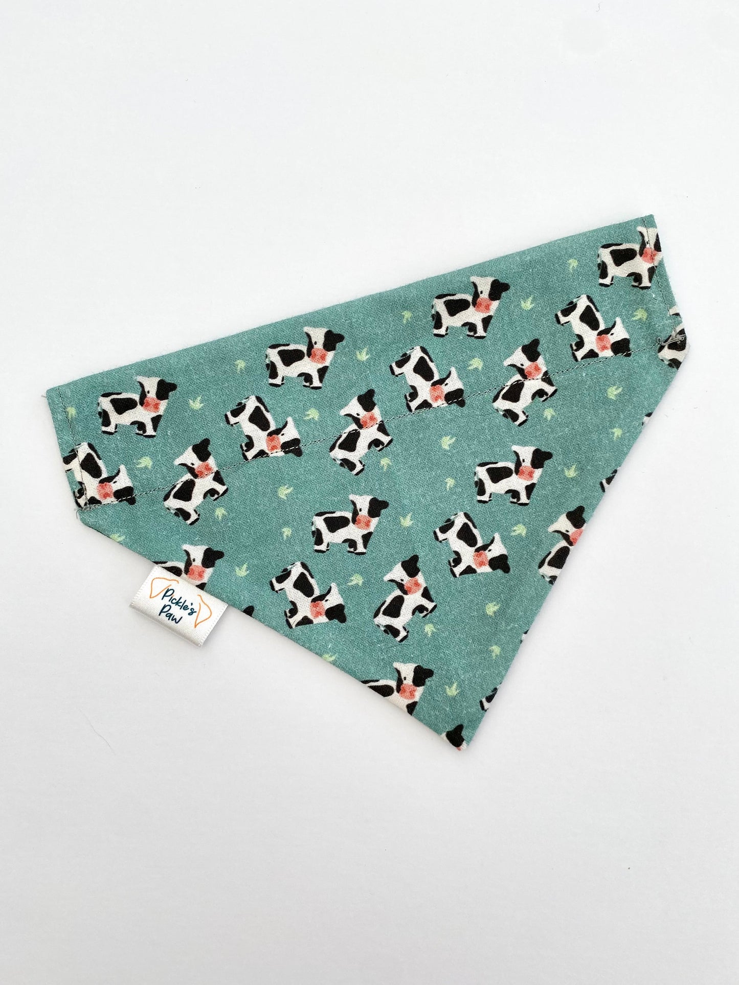 Cow Farm Dog Bandana Dog Bandanas - PicklesPaw