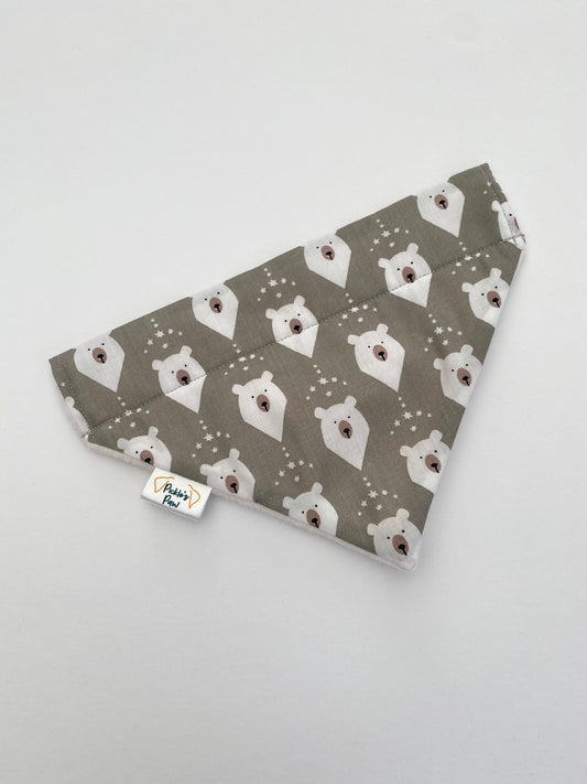 Polar Bear Dog Bandana Dog Bandanas - PicklesPaw