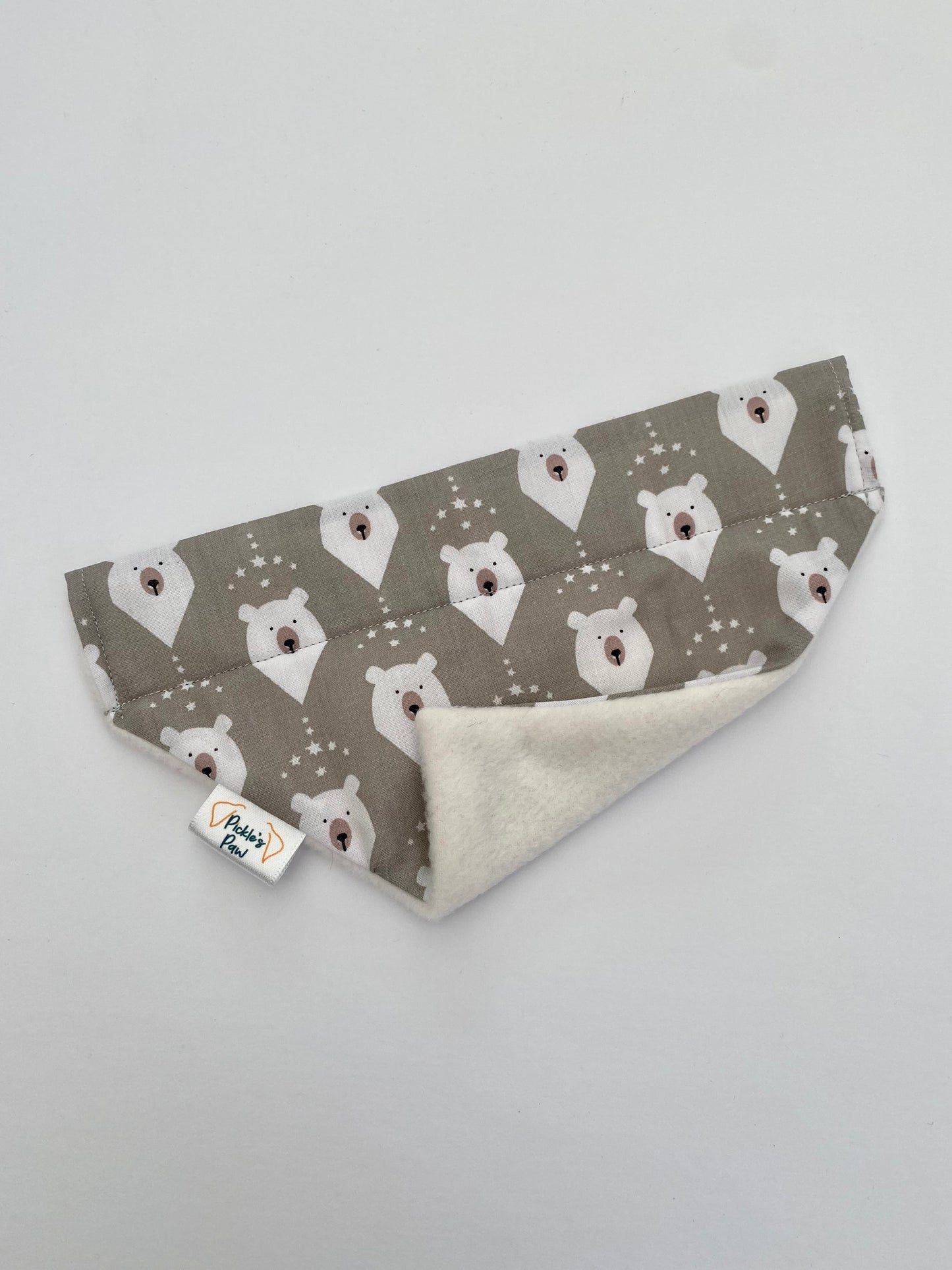 Polar Bear Dog Bandana Dog Bandanas - PicklesPaw