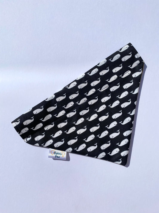 Whales Dog Bandana Dog Bandanas - PicklesPaw